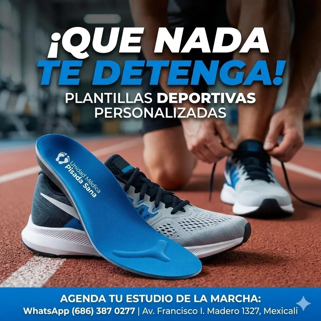 Análisis de la marcha y confección de plantillas ortopédicas y deportivas personalizadas
